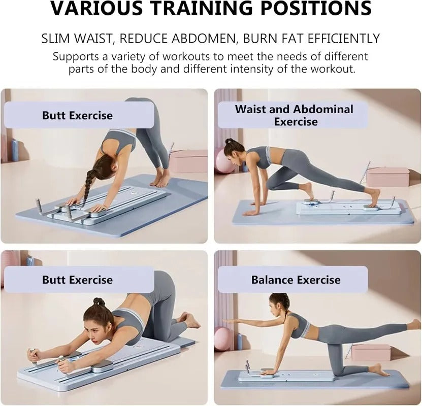 Multifunctional Core Training Fitness Board- Reformer Pilates Board
