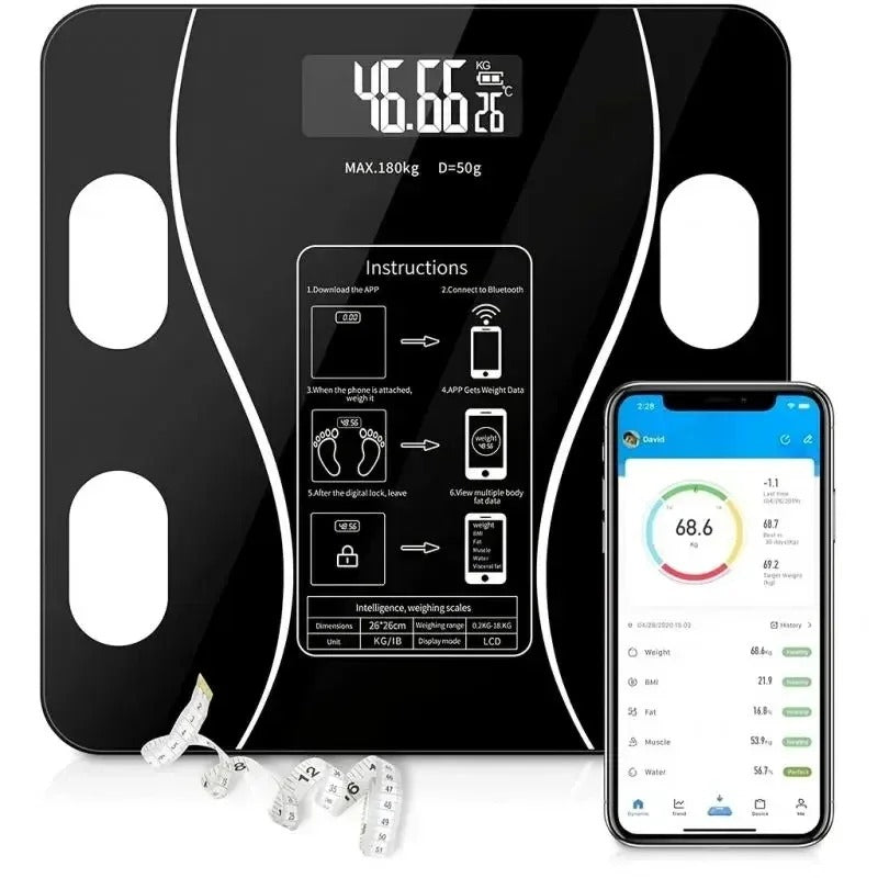Bluetooth Smart Body Weighing Scales