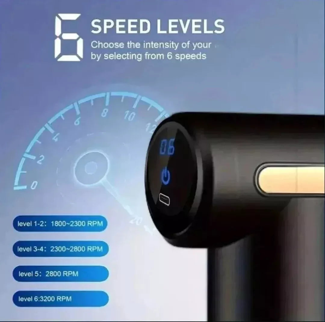 Portable Digital Muscle Recovery Gun
